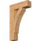Ekena Millwork Thorton Block Smooth Bracket, Western Red Cedar, 5 1/2"W x 22"D x 34"H BKT06X22X34THR05SWR - alternate 1